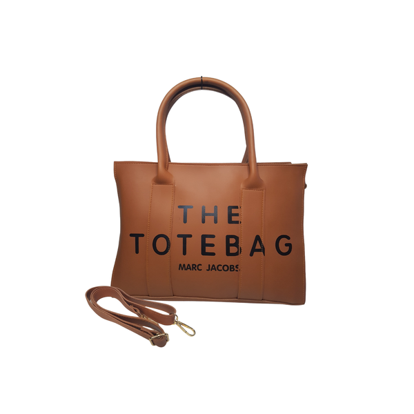 The TOTE BAG - Mustard Brown